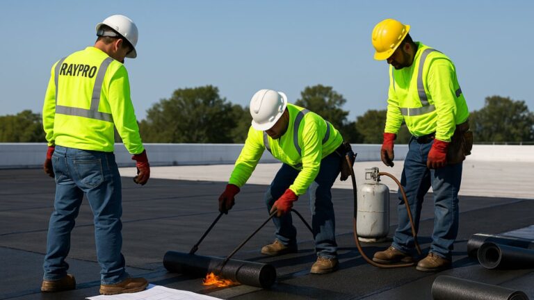 Built-Up Roof Installation Process: Step-by-Step Guide