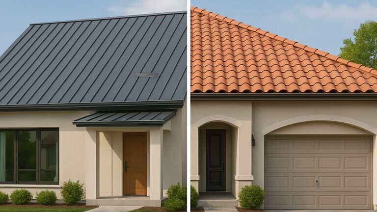 Metal Roof vs Tile Roof Pros, Cons & Key Differences