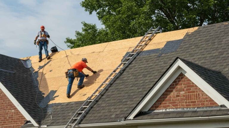 DIY vs professional roofing
