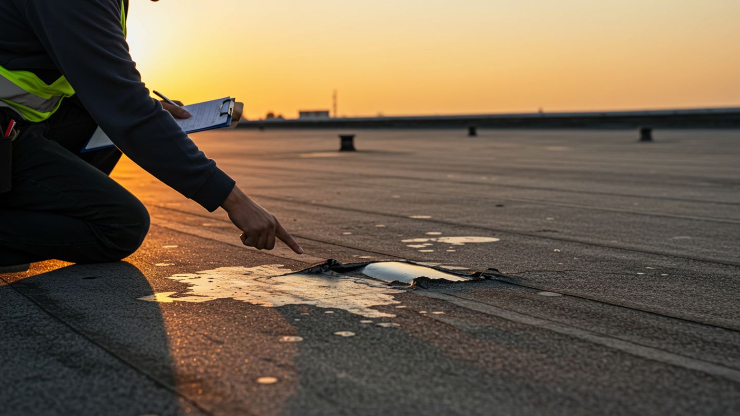 Call-to-action image for free roof inspection with RayPro team