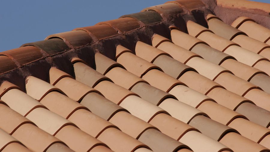 Durable clay tile roofing installed on a residential home for lasting protection and style