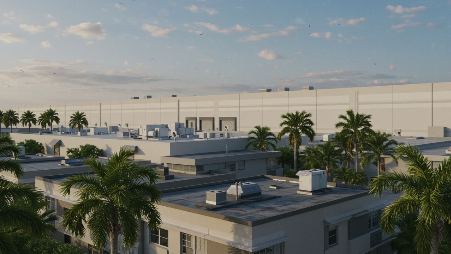 Residential and commercial modified bitumen roofs in a warm climate setting