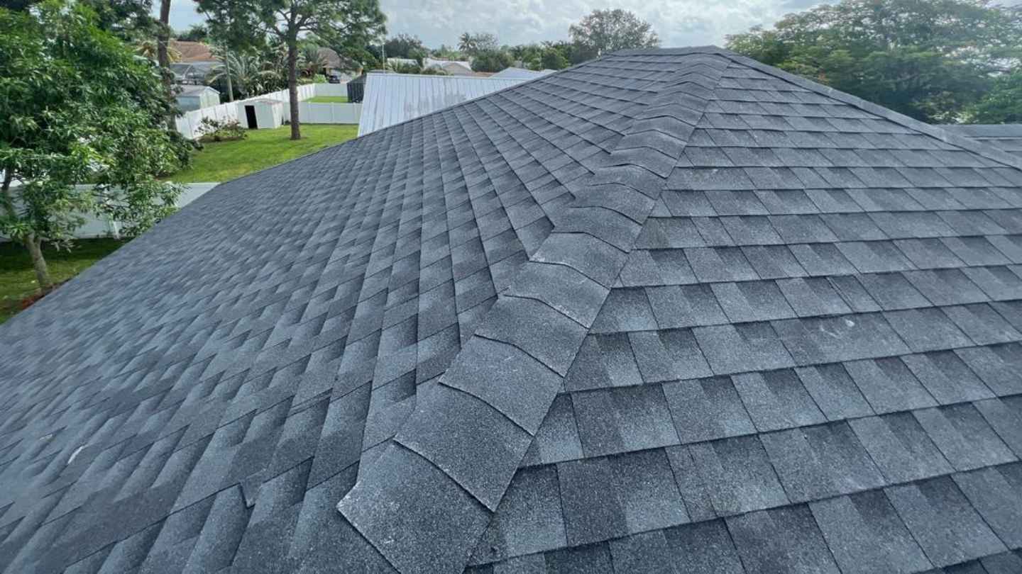 Licensed roofing company expert providing roof inspection services