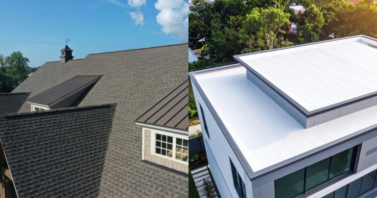 Flat Roof vs Shingle Roof Which Is Best for You