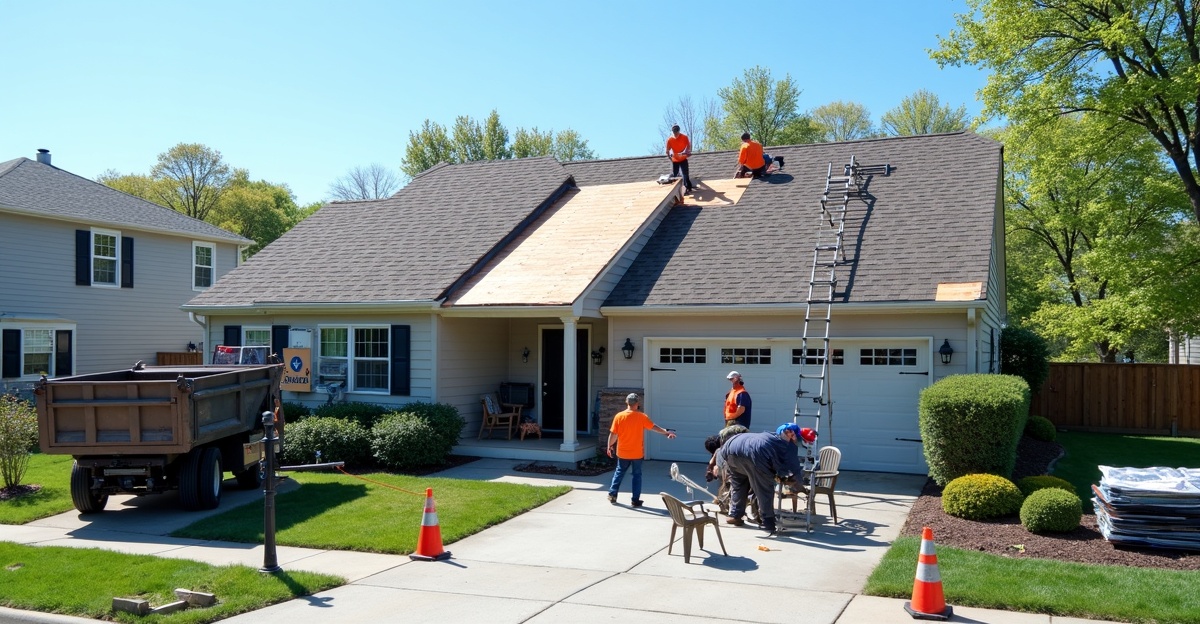 prepare for roof installation