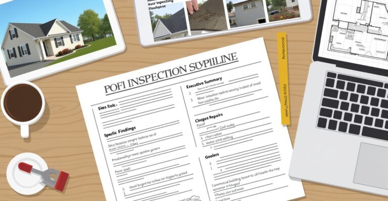 roof inspection report details