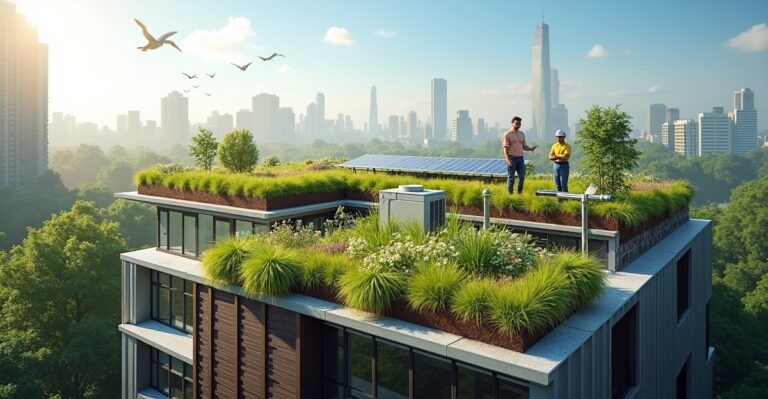 green roof system commercial