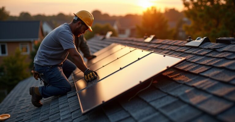 roof integrated solar panels