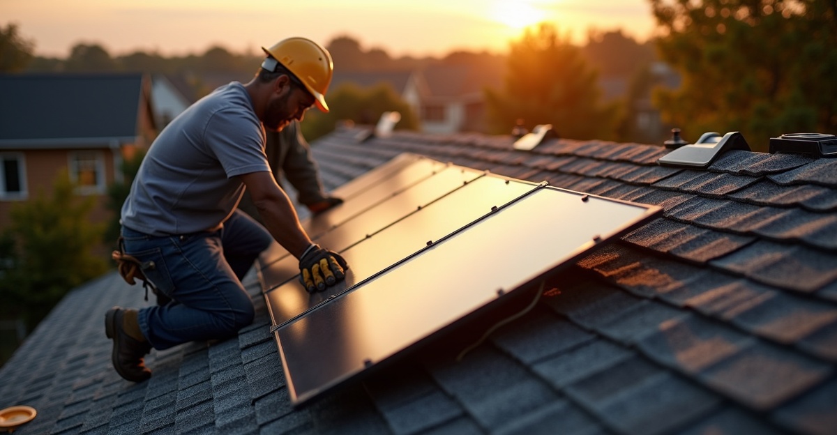 roof integrated solar panels