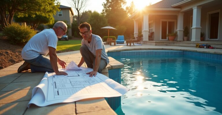 backyard pool upgrade