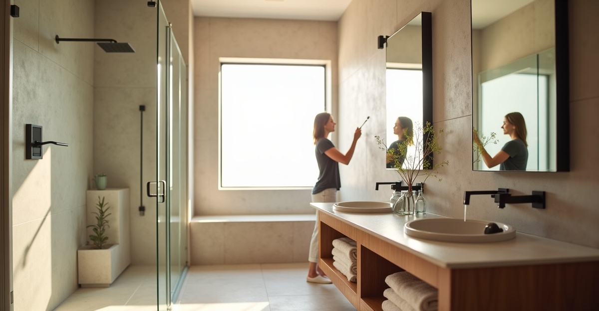 modern bathroom remodel