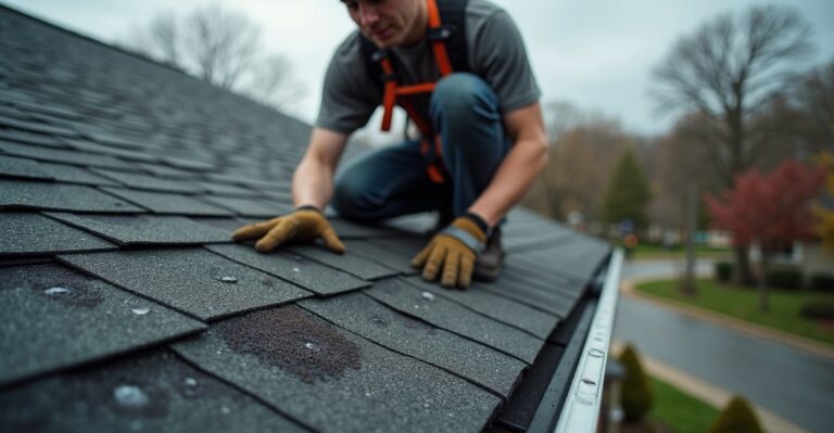 what does hail damage look like on a roof