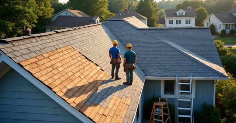 what is the process of roof replacement