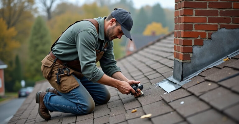 roof flashing repair